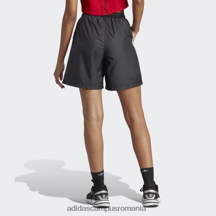 adidas campus romania pantaloni scurți negri adicolor classics ripstop femei negru J266N22620