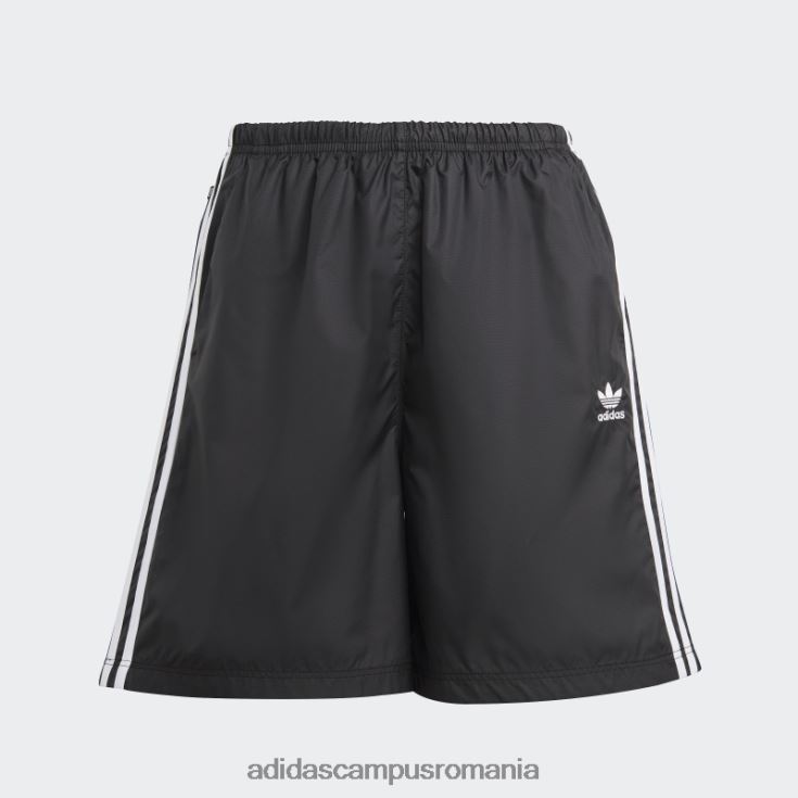 adidas campus romania pantaloni scurți negri adicolor classics ripstop femei negru J266N22620