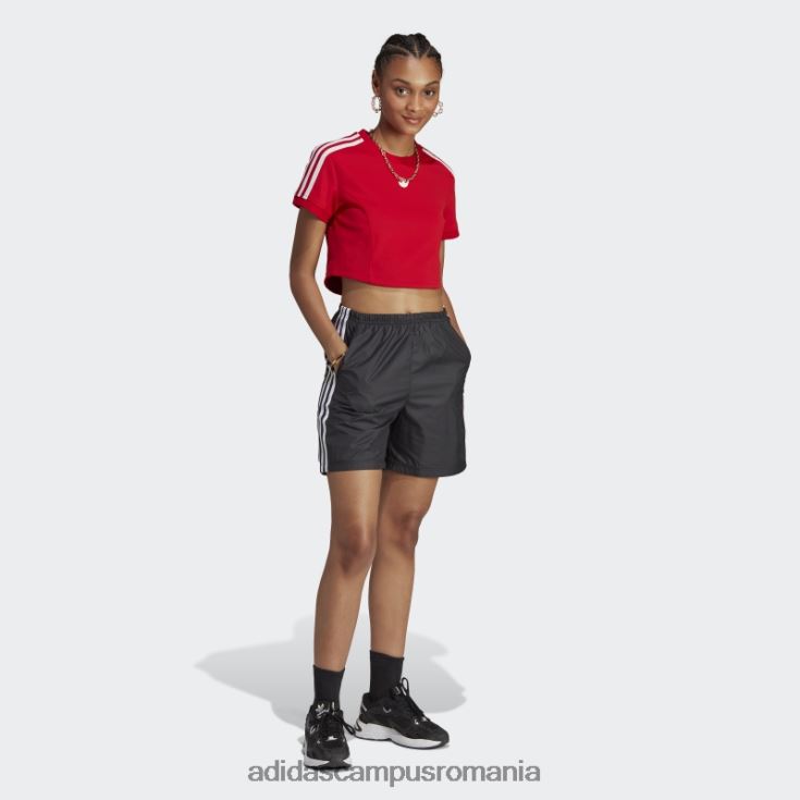 adidas campus romania pantaloni scurți negri adicolor classics ripstop femei negru J266N22620