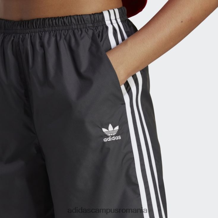adidas campus romania pantaloni scurți negri adicolor classics ripstop femei negru J266N22620