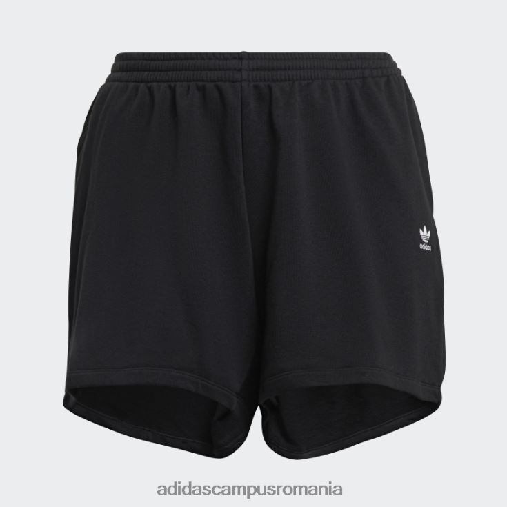 adidas campus romania pantaloni scurți negri adicolor essentials (mărime plus) femei negru J266N29863