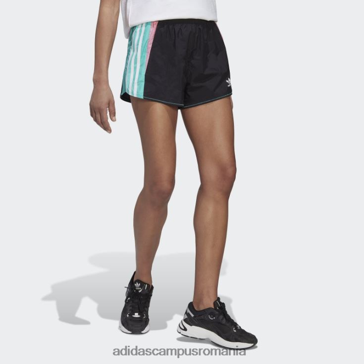 adidas campus romania pantaloni scurți negri femei negru J266N23745