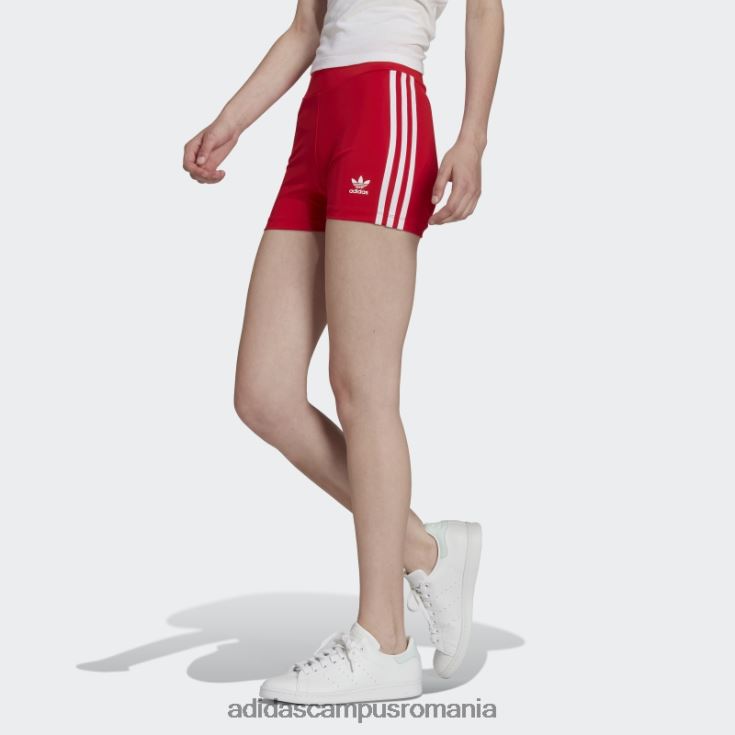 adidas campus romania pantaloni scurți trasabili adicolor classics roșii femei roșu J266N210393