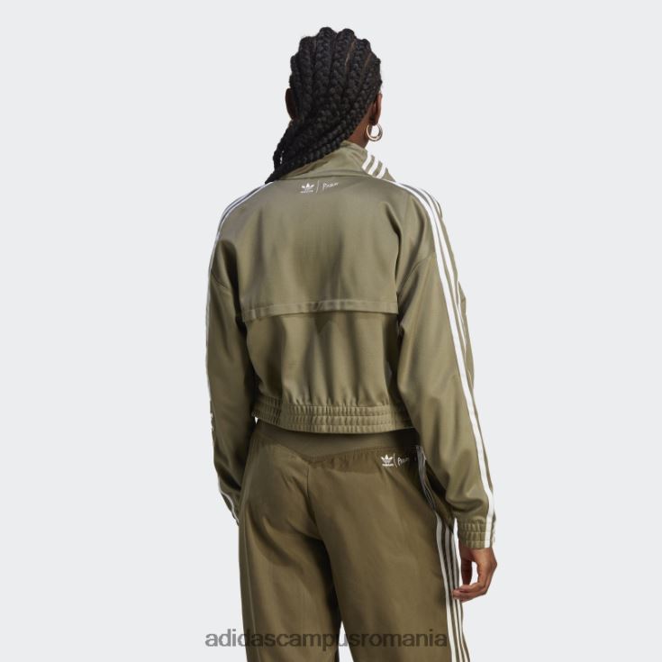 adidas campus romania parley track top olive femei măsline J266N217420