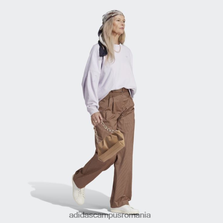 adidas campus romania premium essentials pulover hibrid nailon argintiu zori femei zori argintii J266N217210