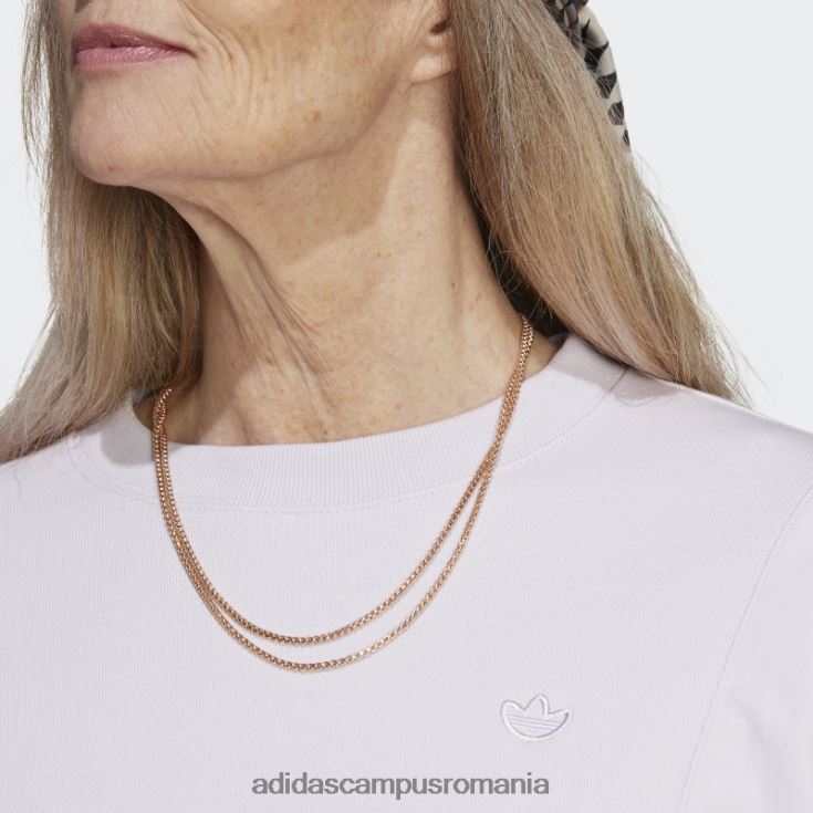 adidas campus romania premium essentials pulover hibrid nailon argintiu zori femei zori argintii J266N217210