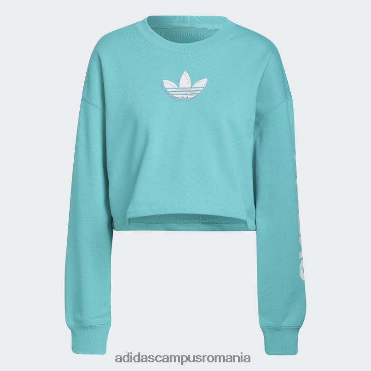 adidas campus romania pulover mint rush streetball femei papură cu mentă J266N23233