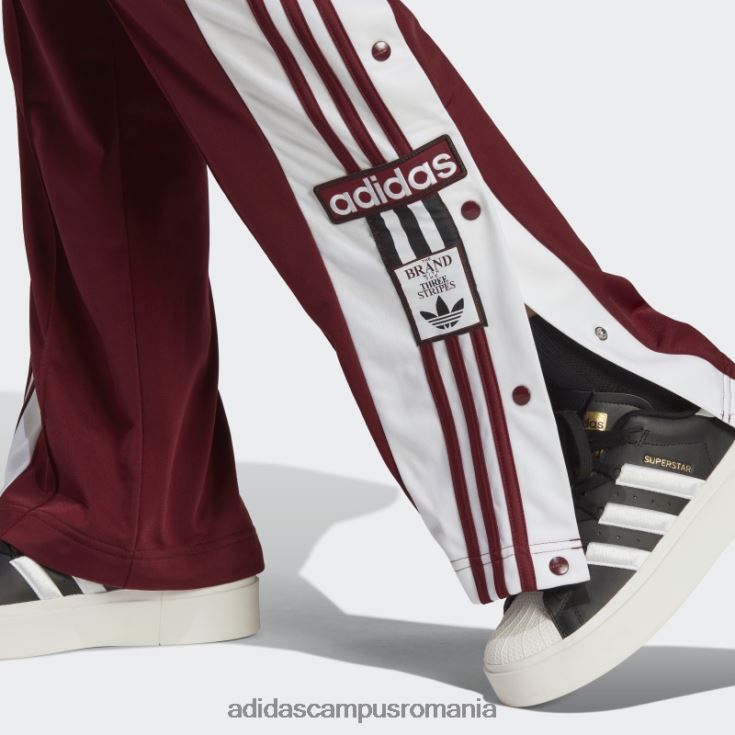 adidas campus romania roșii adicolor clasici adibreak joggeri femei roșu J266N216456