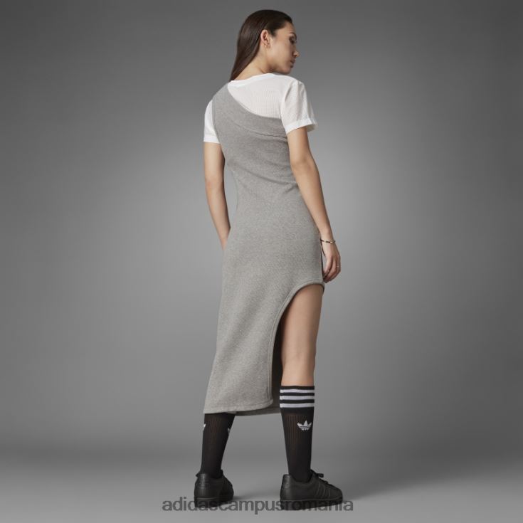adidas campus romania rochie cu un singur umăr versiunea albastru heather femei miezul erica J266N29472