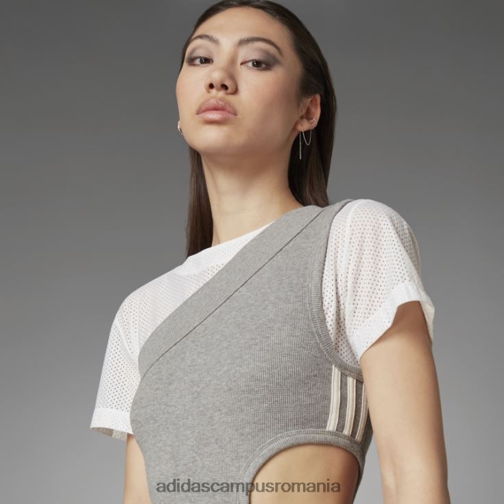 adidas campus romania rochie cu un singur umăr versiunea albastru heather femei miezul erica J266N29472