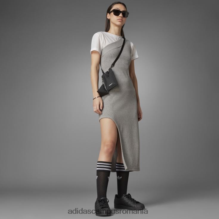 adidas campus romania rochie cu un singur umăr versiunea albastru heather femei miezul erica J266N29472