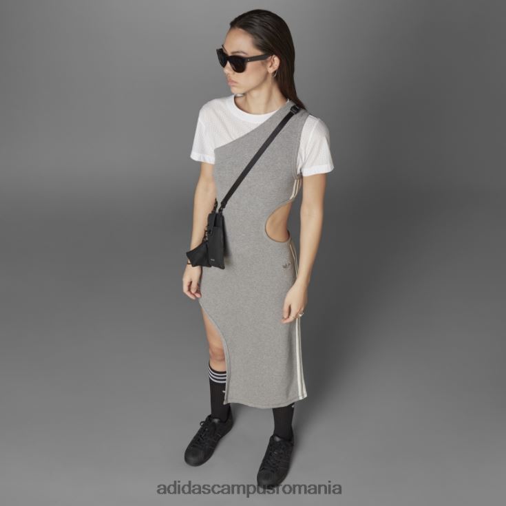 adidas campus romania rochie cu un singur umăr versiunea albastru heather femei miezul erica J266N29472