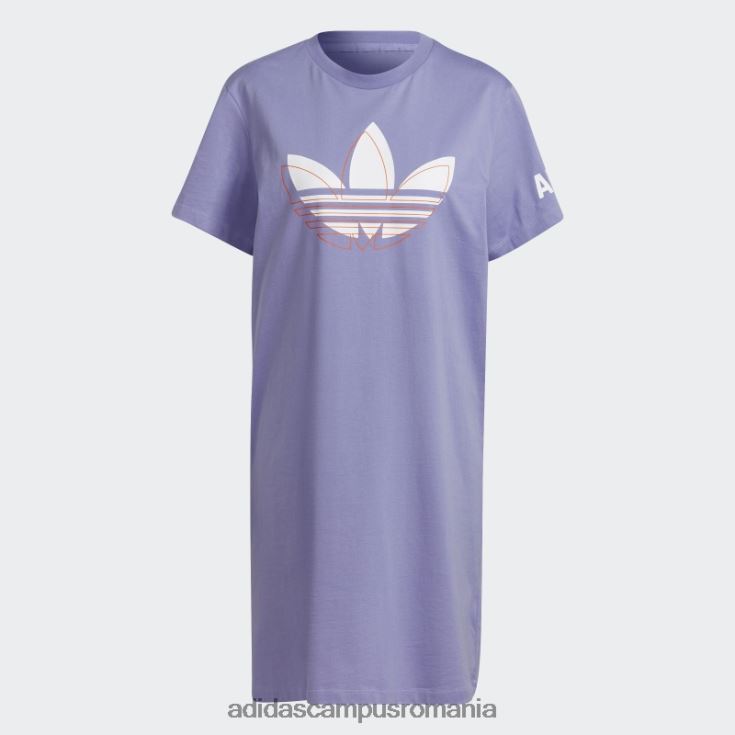 adidas campus romania rochie de streetball violet deschis femei violet deschis J266N217572