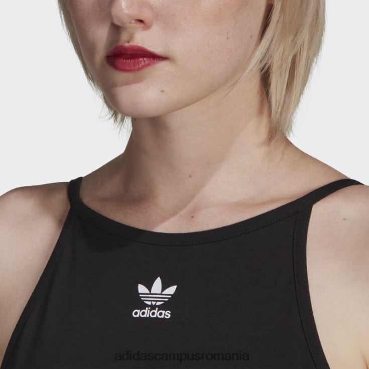 adidas campus romania rochie de vara neagra stramta adicolor classics femei negru J266N29331