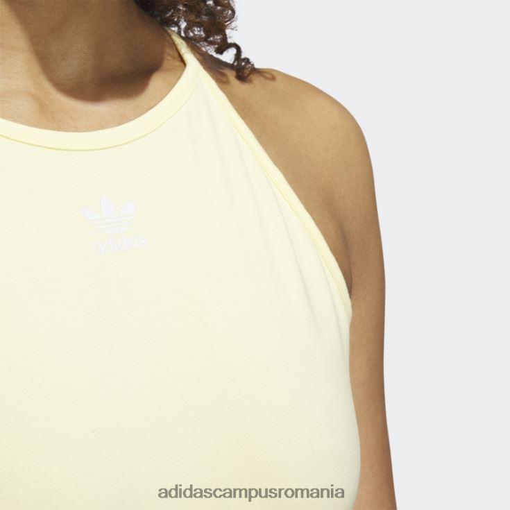 adidas campus romania rochie de vara stransa adicolor classics galben adidas femei galben J266N29582