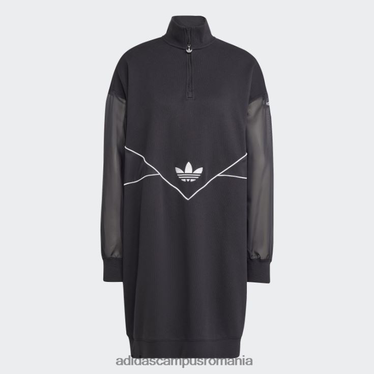 adidas campus romania rochie neagra originale femei negru J266N216402