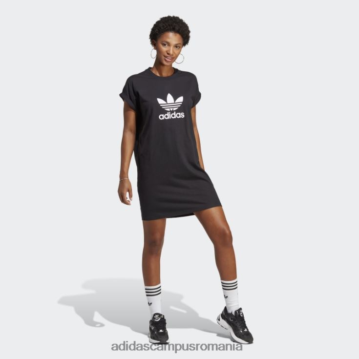 adidas campus romania rochie neagra trifoil adicolor classics femei negru J266N29725