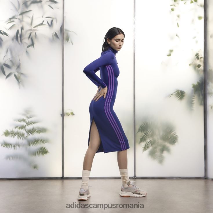 adidas campus romania rochie spandex indigo femei indigo J266N22545