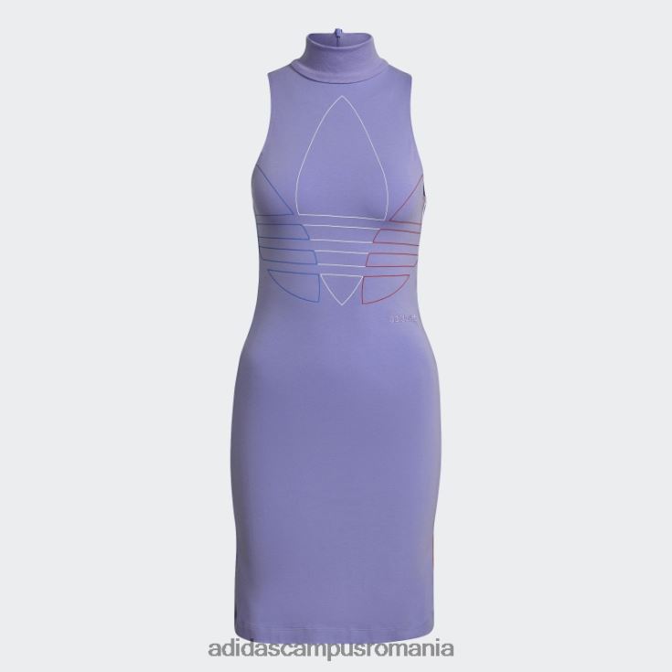 adidas campus romania rochie tank adicolor triocolor violet deschis femei violet deschis J266N217533