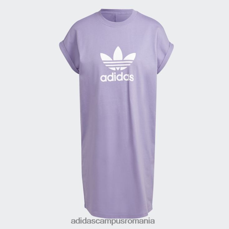 adidas campus romania rochie trifoil lila adicolor classics femei liliac J266N29905