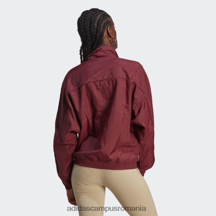 adidas campus romania rosu premium essentials nailon trening top adidas femei roșu J266N217199