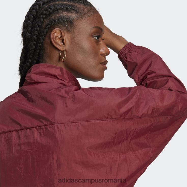 adidas campus romania rosu premium essentials nailon trening top adidas femei roșu J266N217199