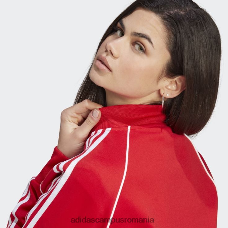 adidas campus romania scarlet adicolor classics sst track top adidas femei stacojiu J266N216575