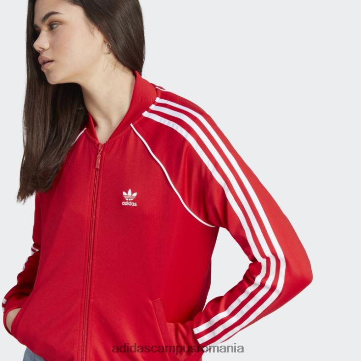 adidas campus romania scarlet adicolor classics sst track top adidas femei stacojiu J266N216575