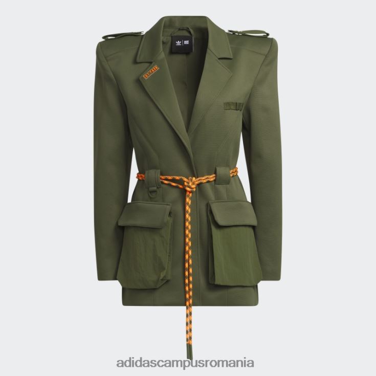 adidas campus romania top costum din twill de pin femei pin J266N22608