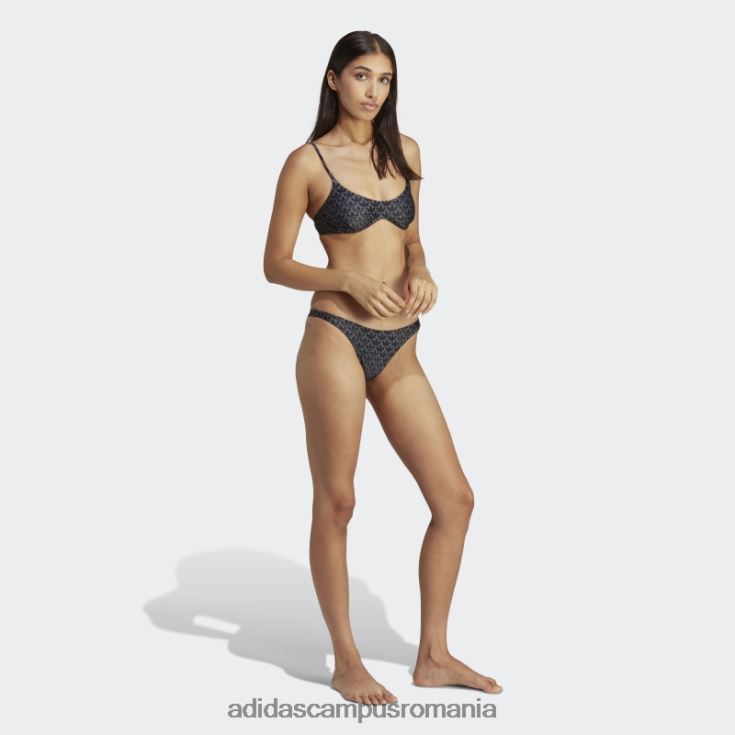 adidas campus romania top de baie negru originals monogram femei alb negru J266N29478