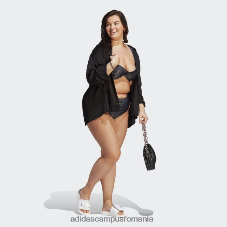 adidas campus romania top de înot negru originals (plus mărime) adidas femei alb negru J266N216947