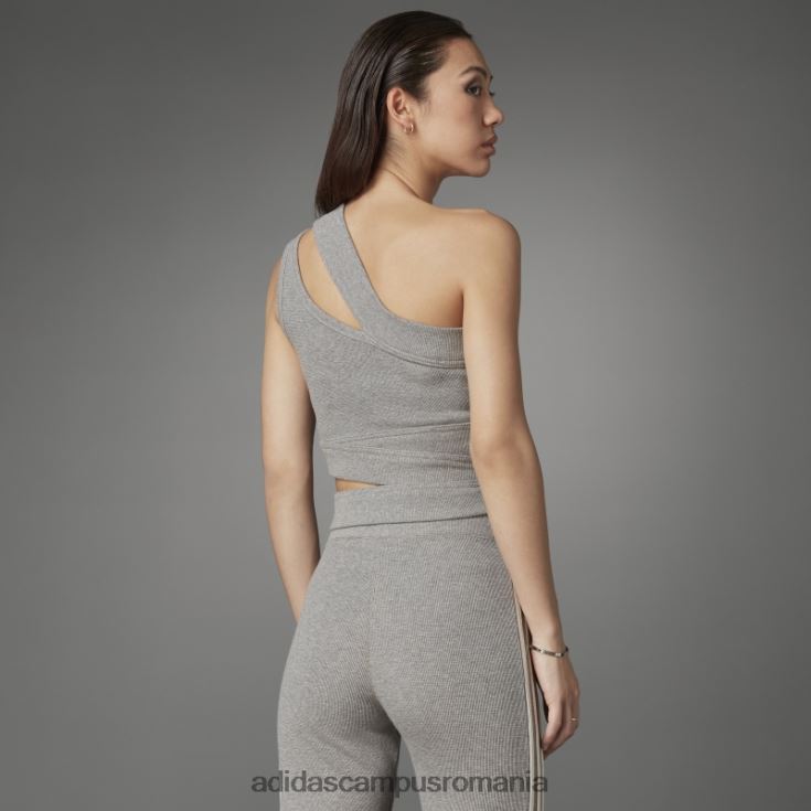 adidas campus romania top de sutien tip waffle wrap version core blue heather femei miezul erica J266N210474