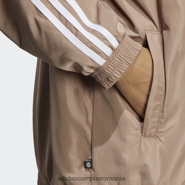 adidas campus romania top supradimensionat maro cretos femei maro cretos J266N216864