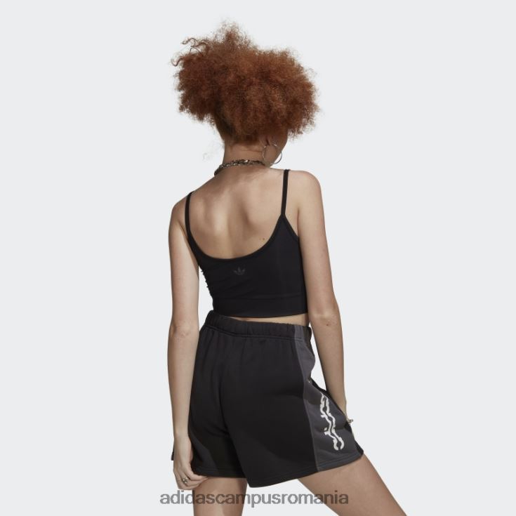 adidas campus romania top sutien elastic negru femei negru J266N210570