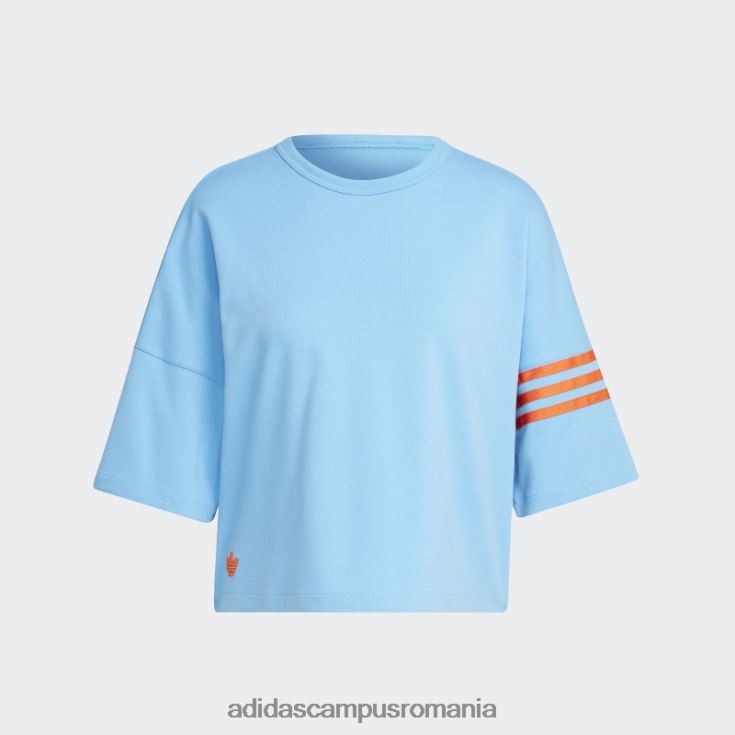 adidas campus romania tricou adicolor blue neuclassics adidas femei albastru J266N22934