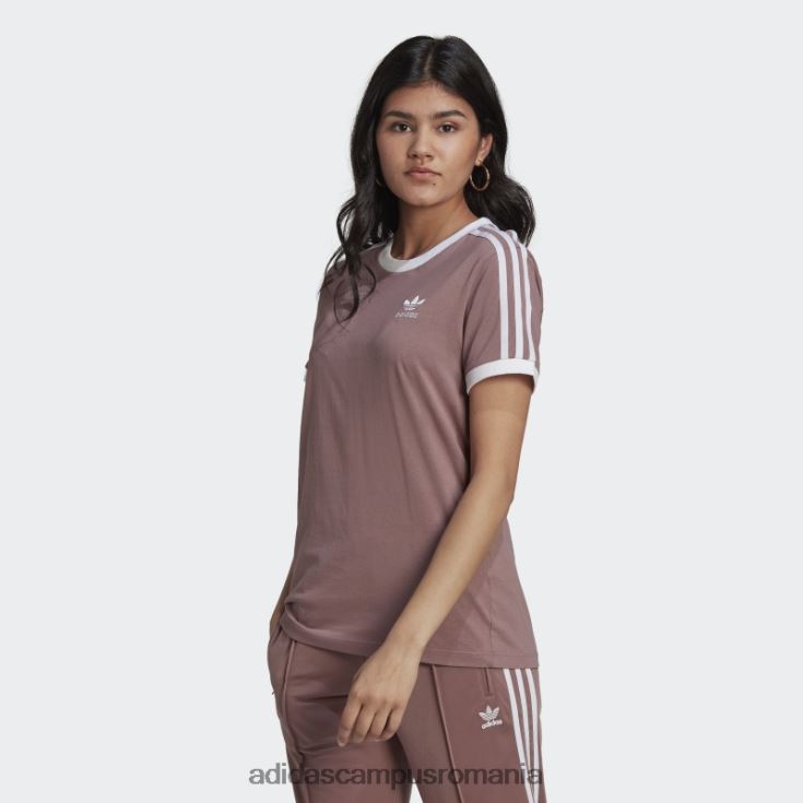 adidas campus romania tricou adicolor classics cu 3 dungi violet femei Violet J266N210255