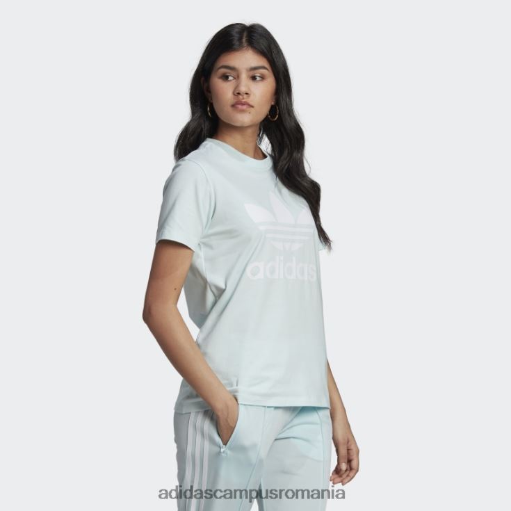 adidas campus romania tricou adicolor classics trefoil albastru femei albastru J266N23691