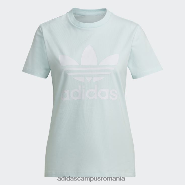 adidas campus romania tricou adicolor classics trefoil albastru femei albastru J266N23691