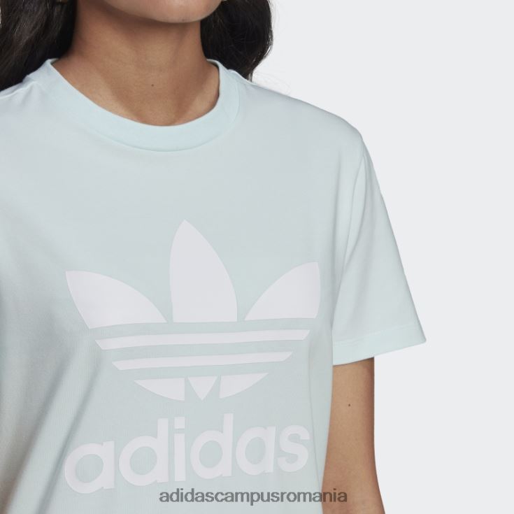 adidas campus romania tricou adicolor classics trefoil albastru femei albastru J266N23691