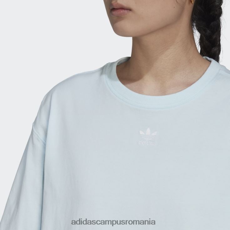 adidas campus romania tricou adicolor essentials albastru femei albastru J266N210417
