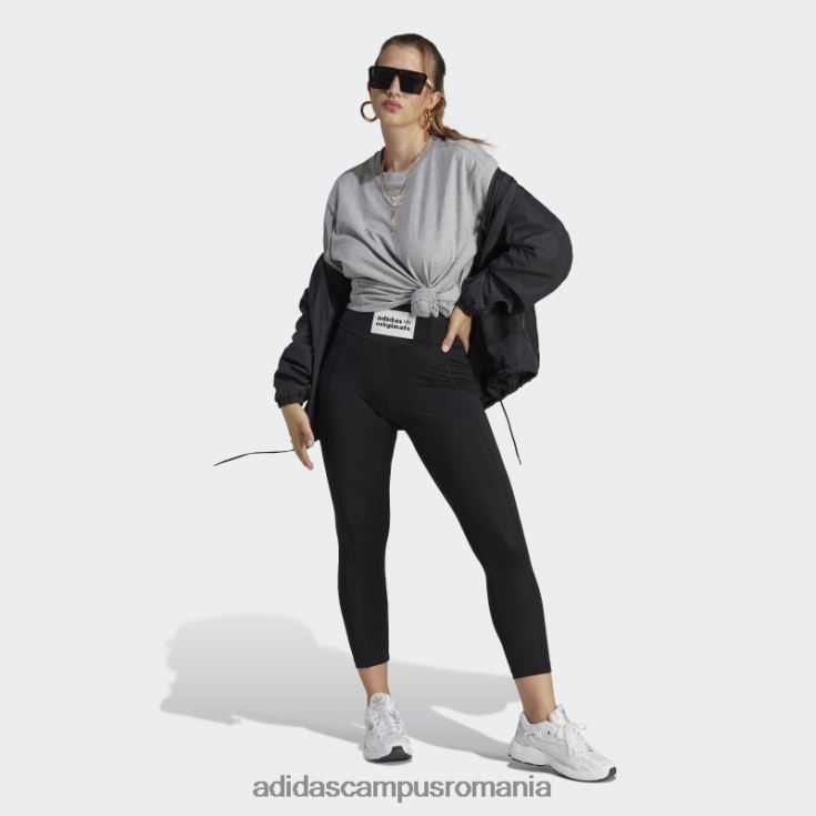 adidas campus romania tricou adicolor medium grey essentials femei gri mediu J266N29139