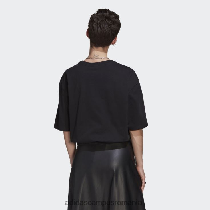 adidas campus romania tricou adicolor negru contemporan femei negru J266N23049