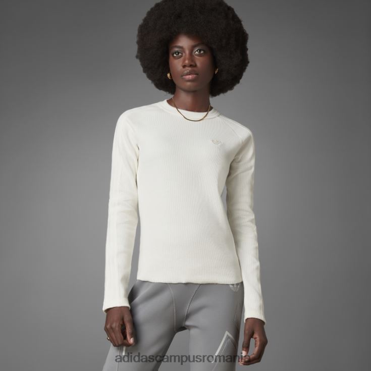 adidas campus romania tricou adidas cu mânecă lungă, alb, albastru femei alb J266N23201