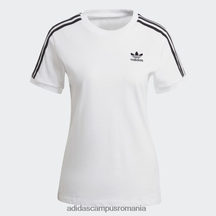 adidas campus romania tricou alb adicolor clasics cu 3 dungi adidas femei alb J266N28895