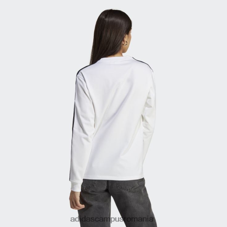 adidas campus romania tricou alb adicolor classics cu mânecă lungă adidas femei alb J266N29363