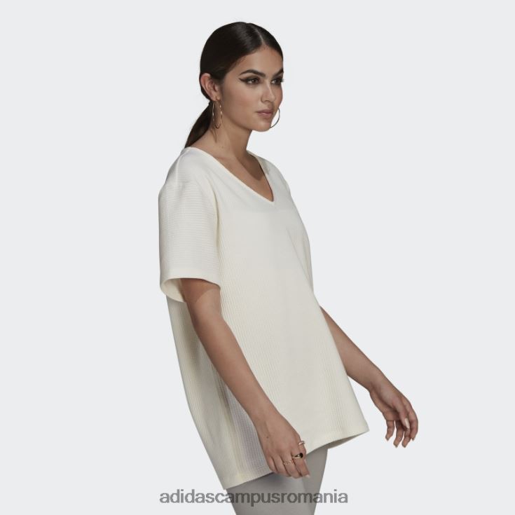 adidas campus romania tricou alb lejer femei alb J266N217561