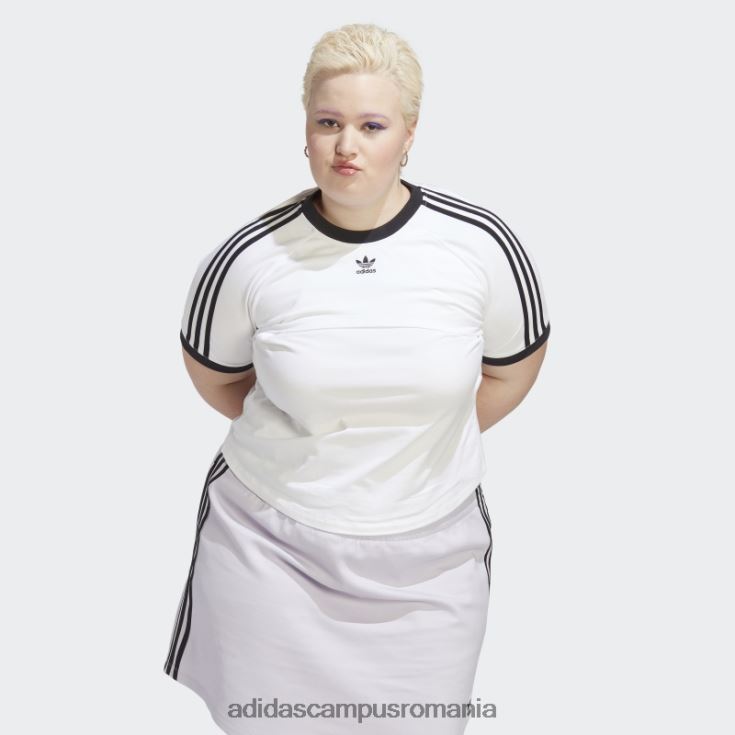 adidas campus romania tricou alb întotdeauna original (plus mărime) femei alb J266N210828