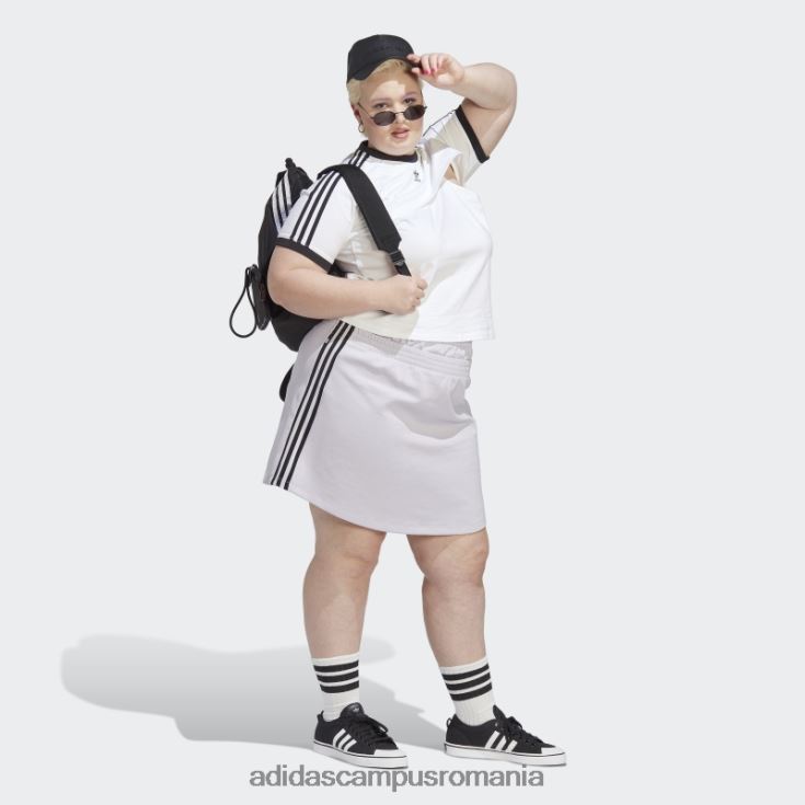 adidas campus romania tricou alb întotdeauna original (plus mărime) femei alb J266N210828