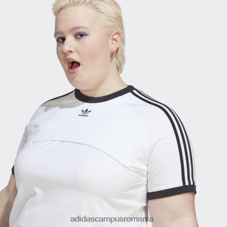adidas campus romania tricou alb întotdeauna original (plus mărime) femei alb J266N210828