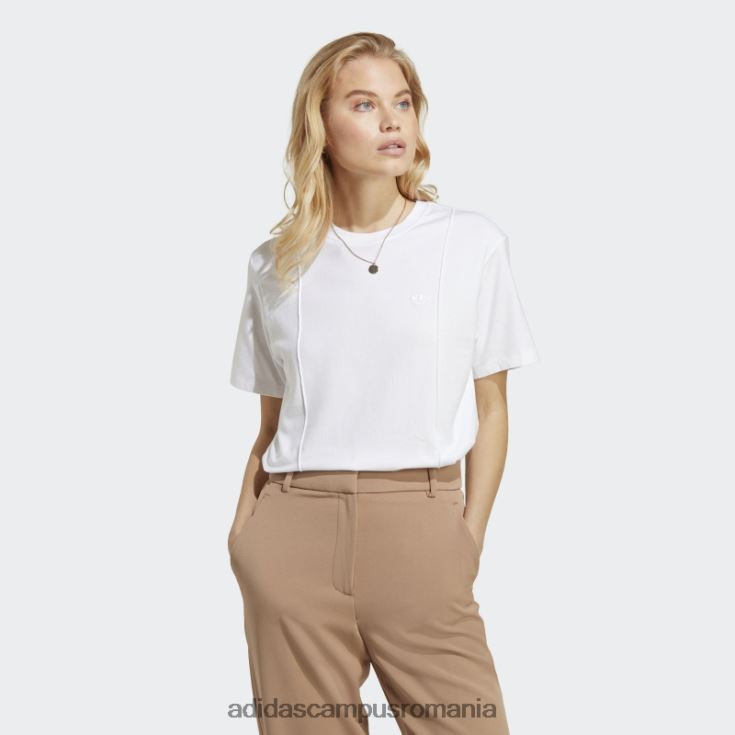 adidas campus romania tricou alb premium essentials adidas femei alb J266N217445